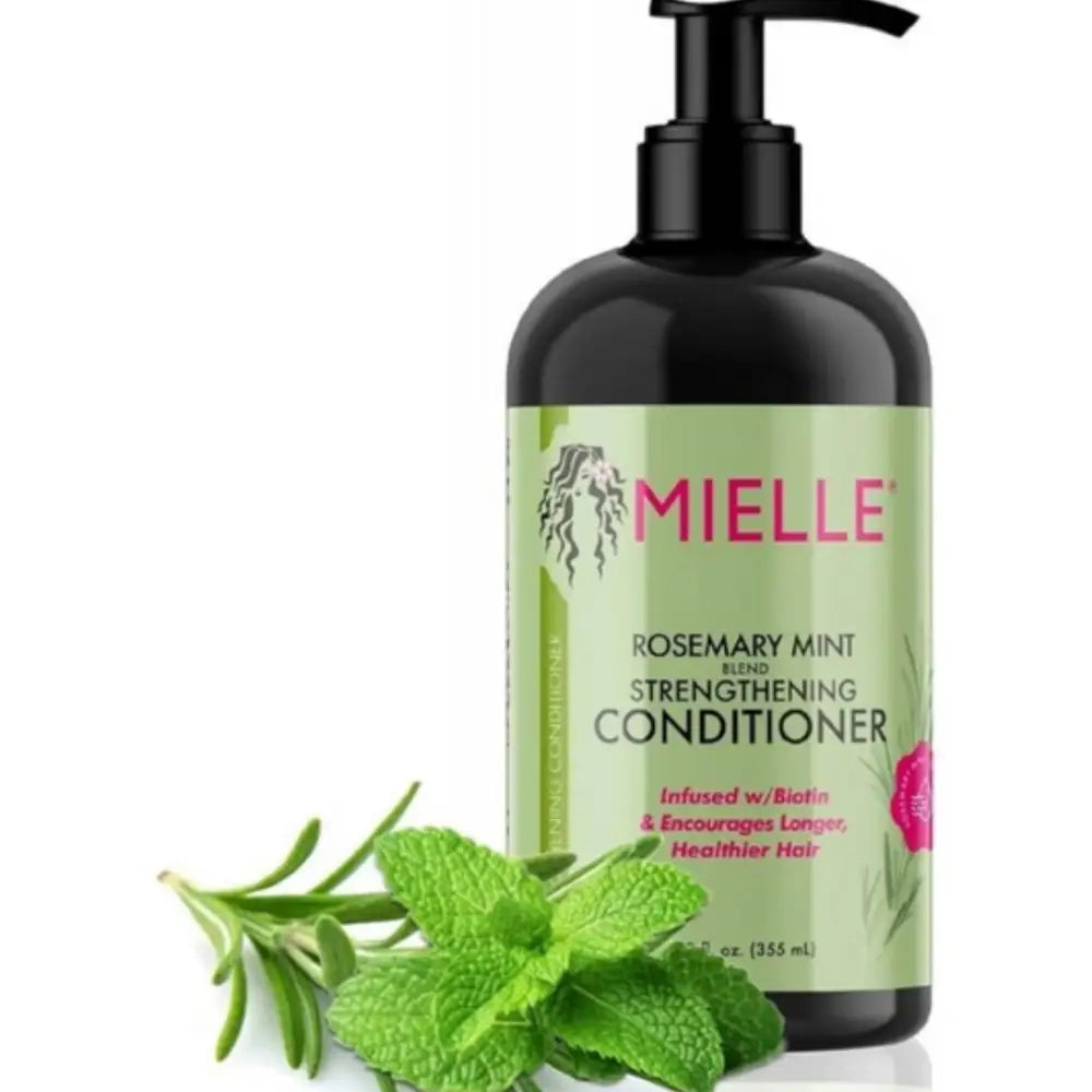 APRÈS-SHAMPOING FORTIFIANT ANTI-CASSE ROSEMARY MINT - MIELLE ORGANICS 355ml