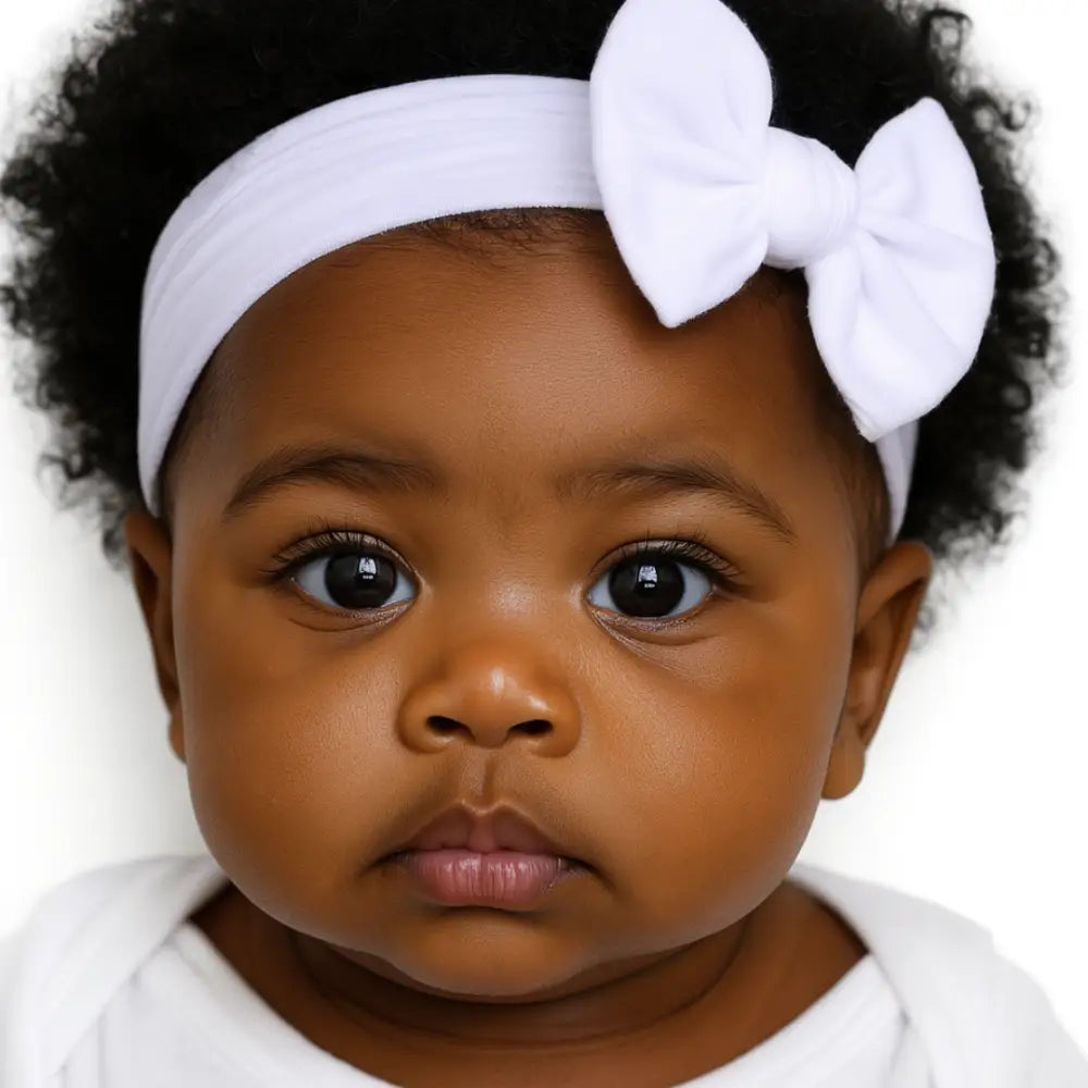 Bandeau bebe blanc