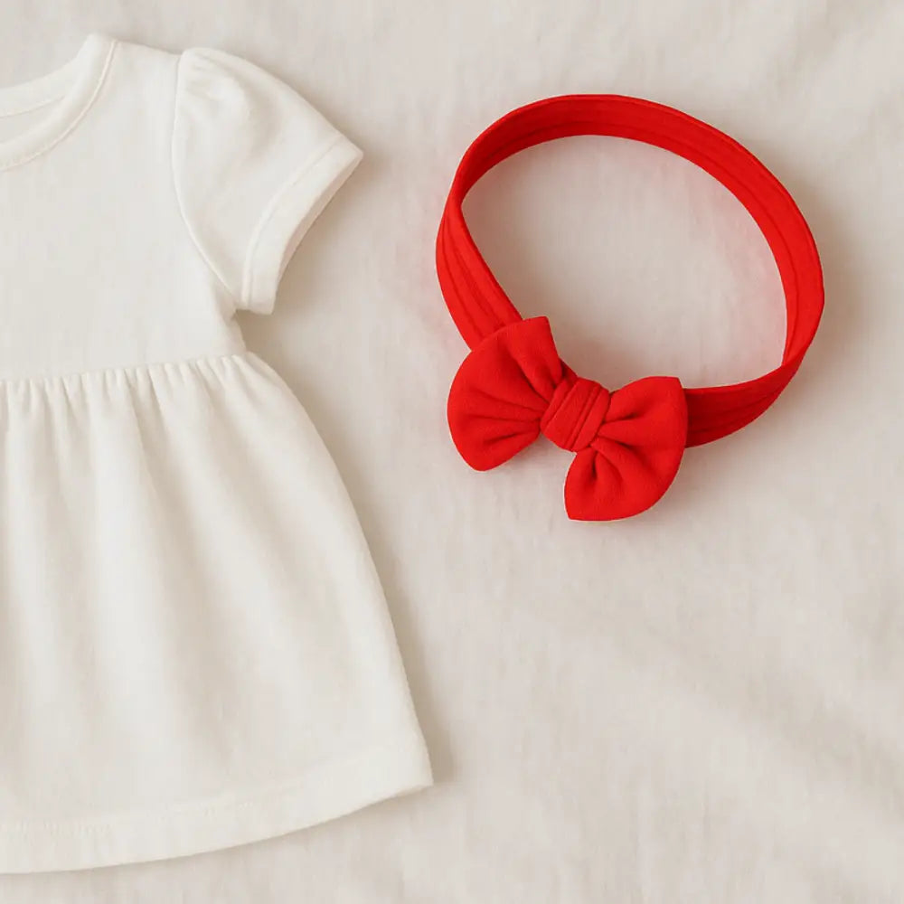 Bandeau bebe rouge