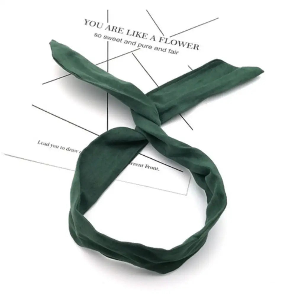 Bandeau pour cheveux courts - Vert 1