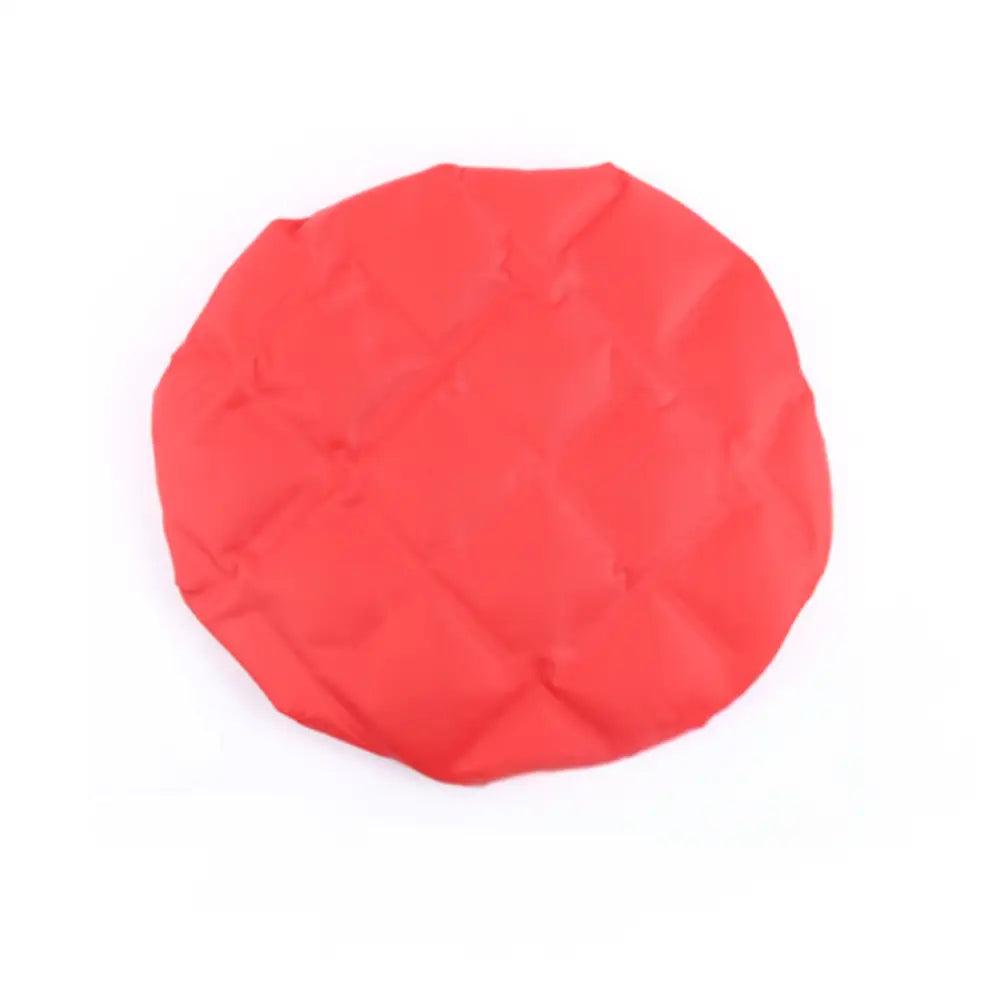 Bonnet chauffant cheveux bouclés - Rouge