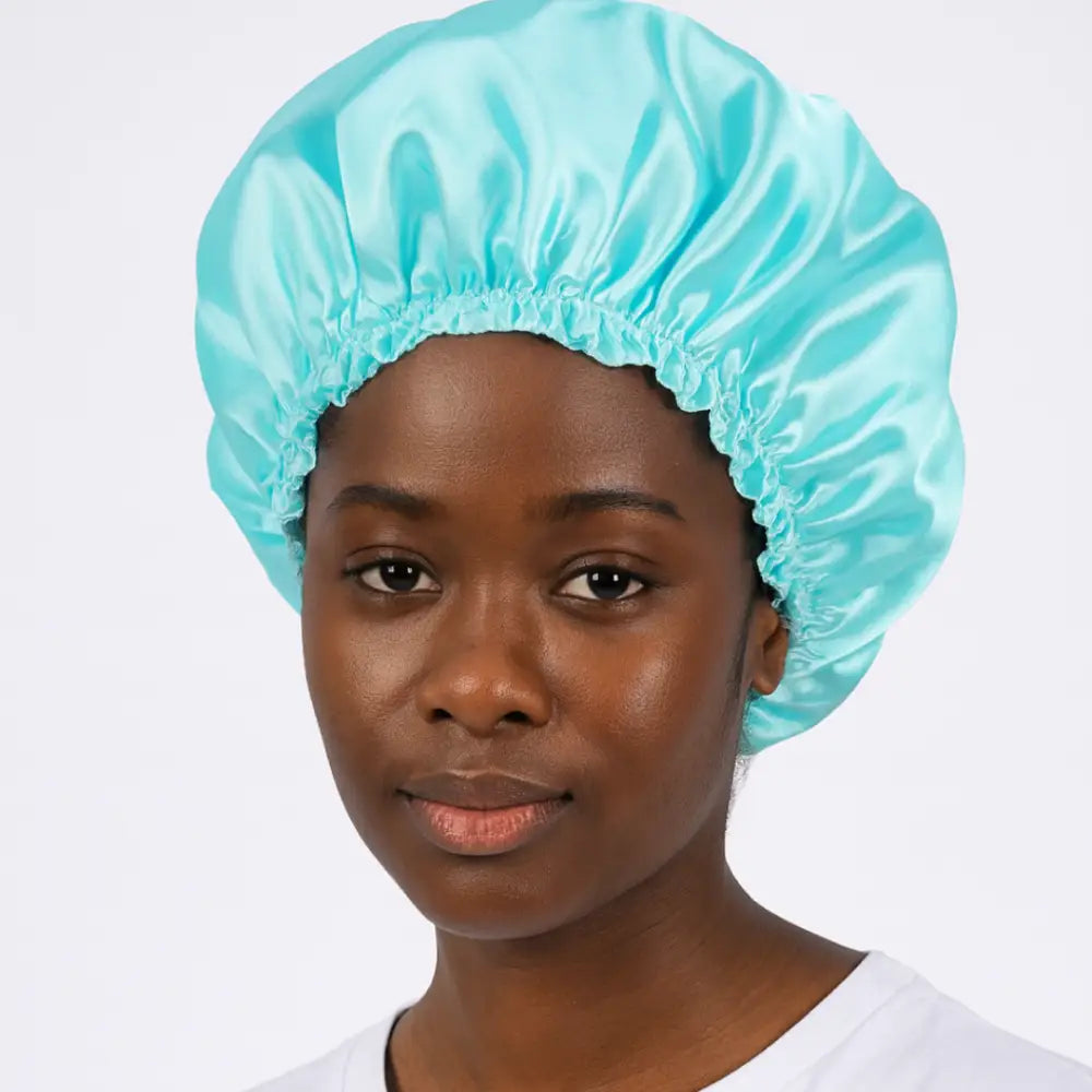 Bonnet de bain pour cheveux afro