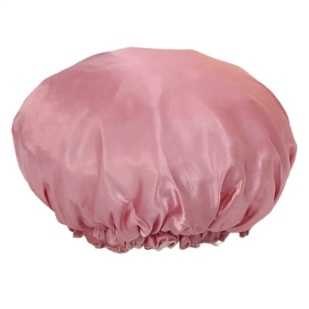 Bonnet de bain pour cheveux afro - Gris rosatre