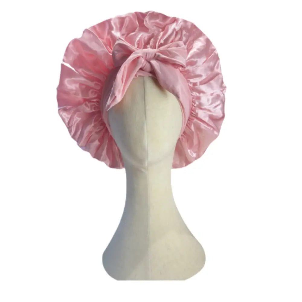 Bonnet pour cheveux afro - Coloré / Rose clair
