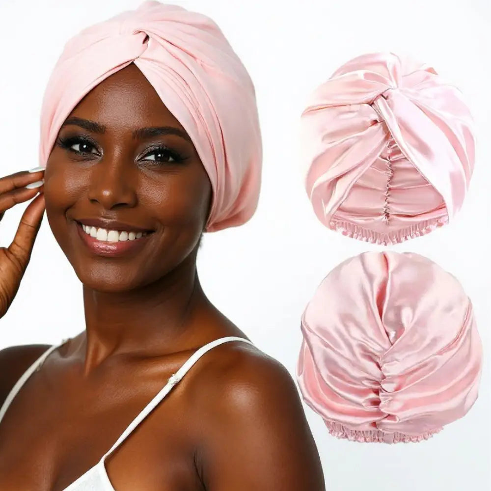 Bonnet satin cheveux normal