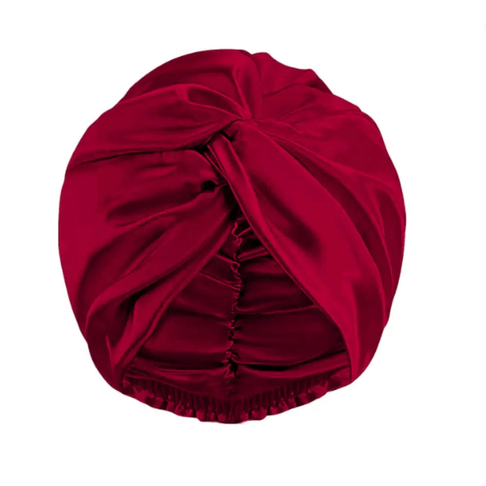 Bonnet satin cheveux normal - Bordeaux / 25/25cm