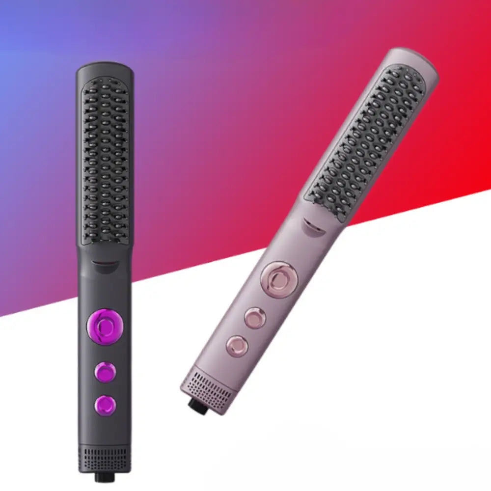 Brosse lissante cheveux crépus