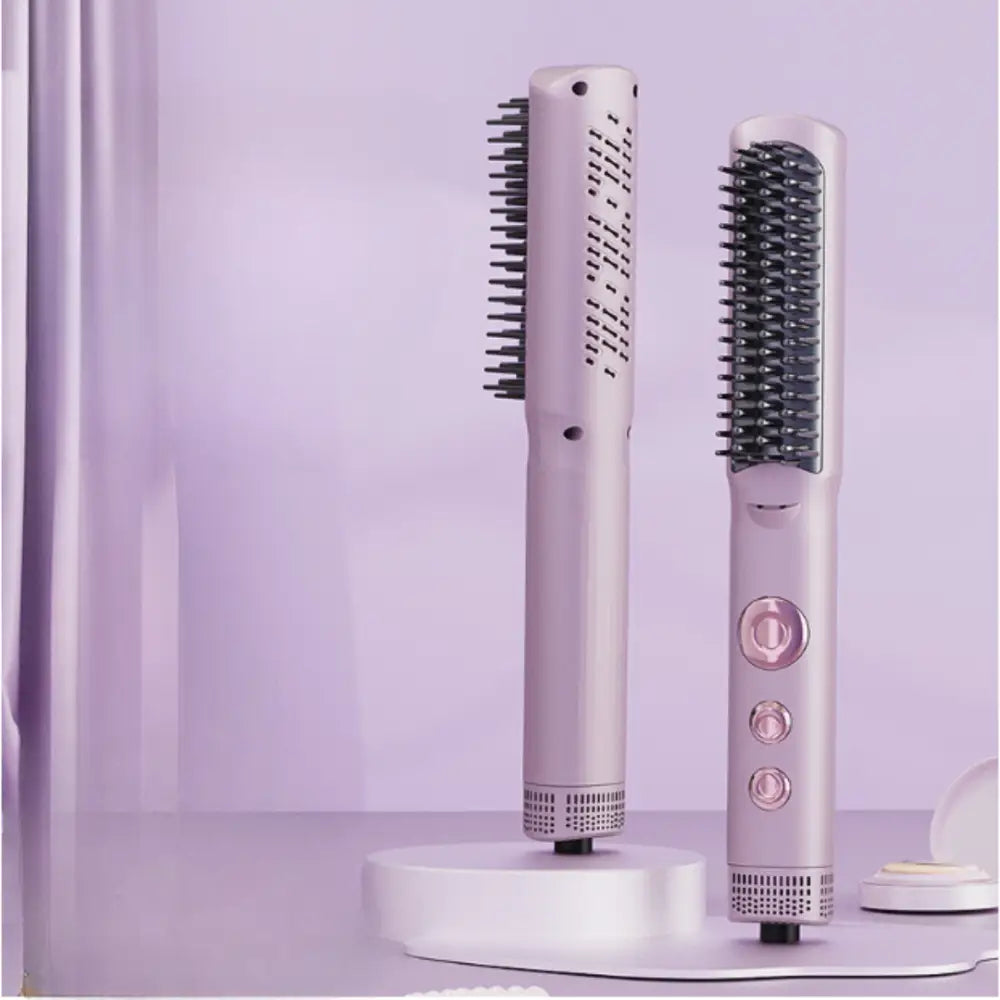 Brosse lissante cheveux crépus - Gris violet