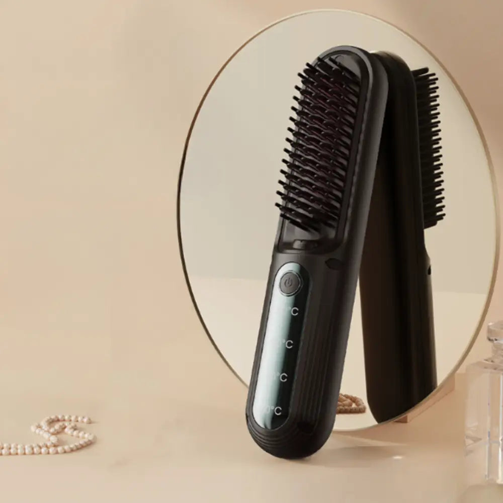 Brosse lissante sans fil - Noir