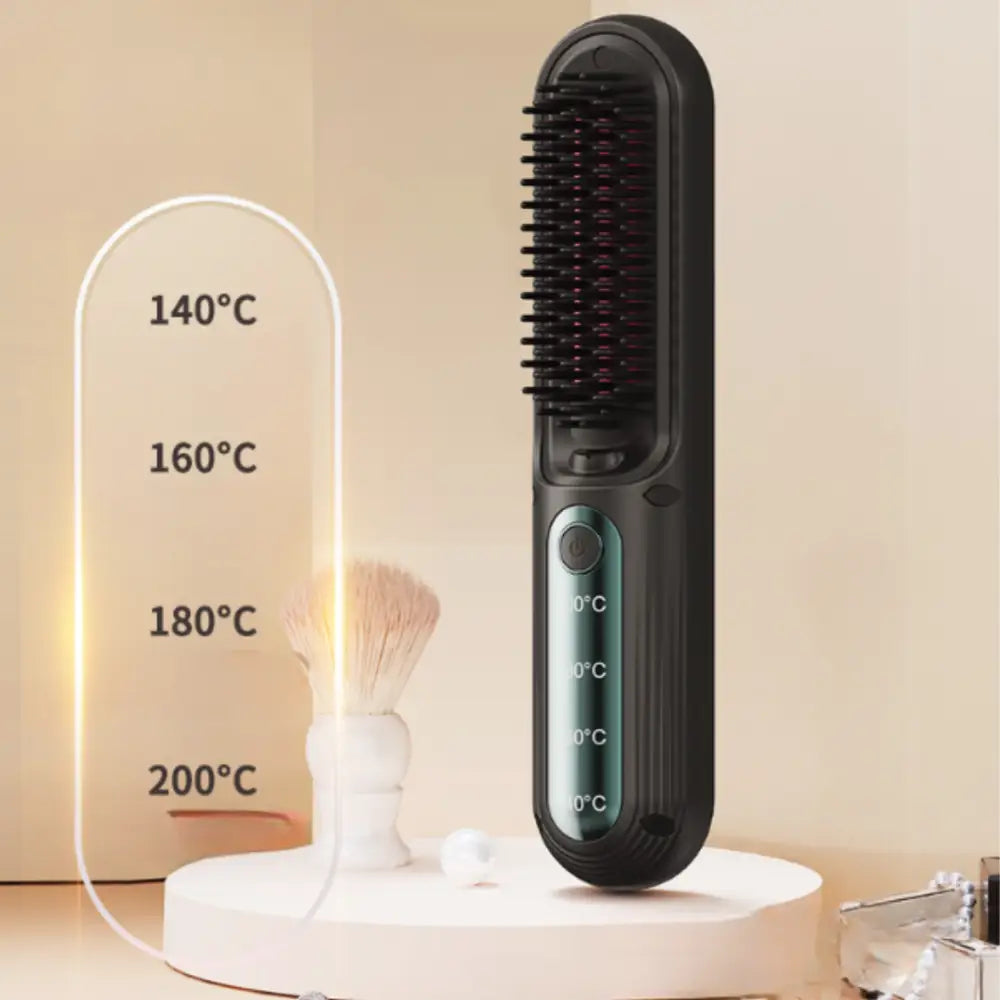 Brosse lissante sans fil - Noir