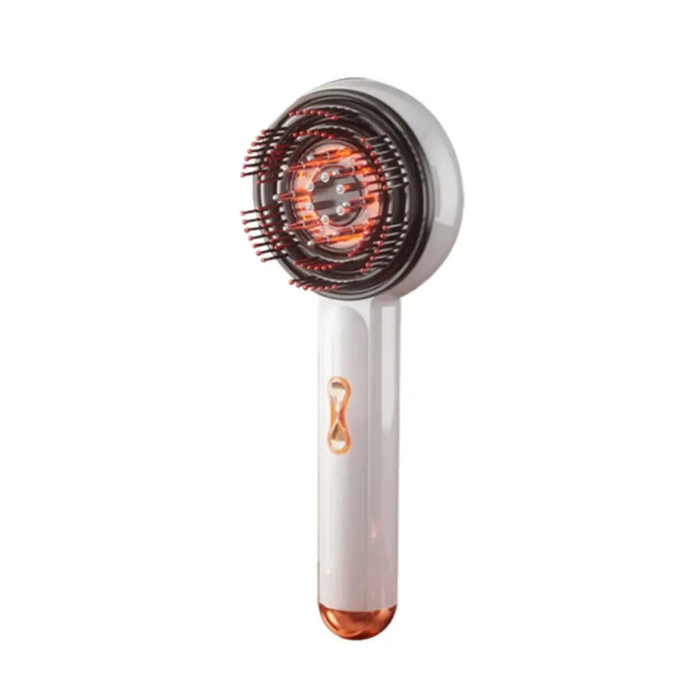 Brosse massage cuir chevelu 3 en 1 - Beige
