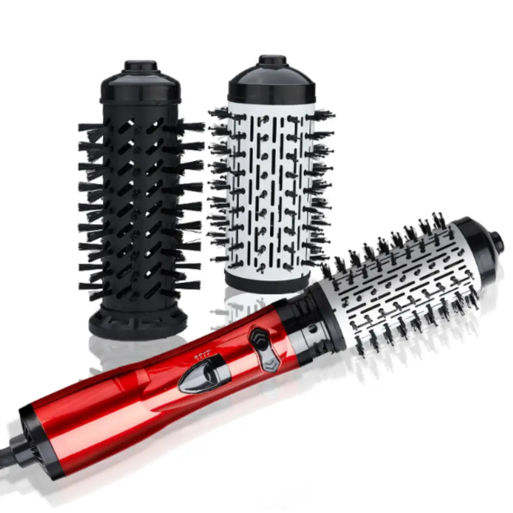 Brosse soufflante rotative - Rouge / 16.5 cm