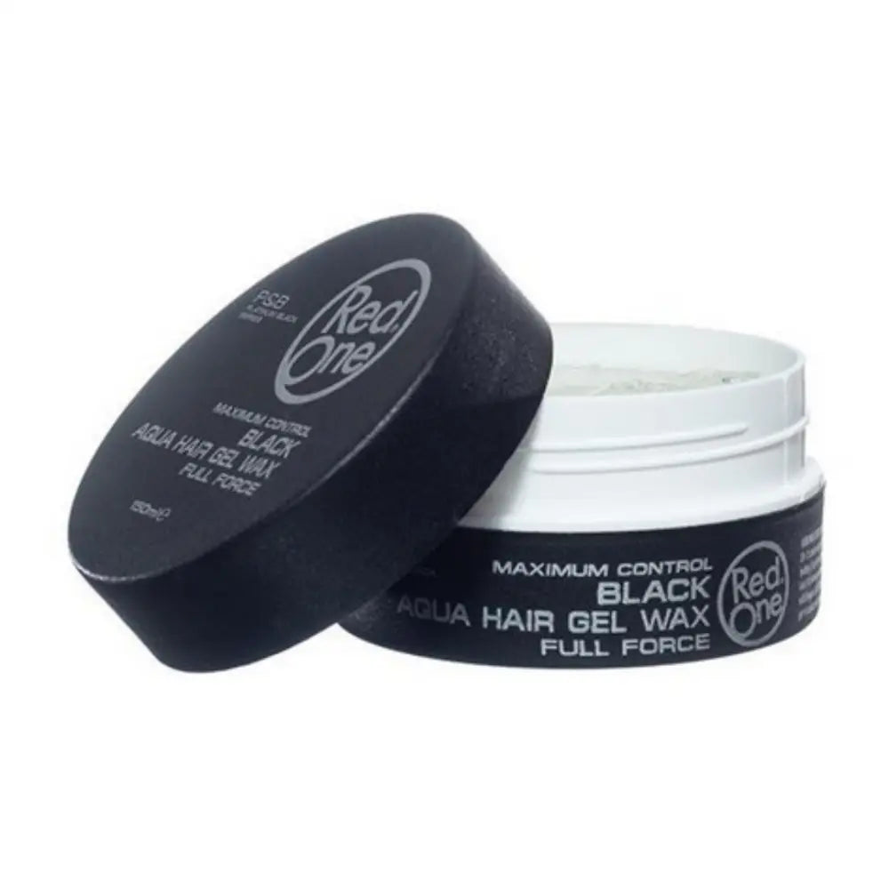 Cire Coiffante Aqua Hair Wax Noir 150ml - RED ONE
