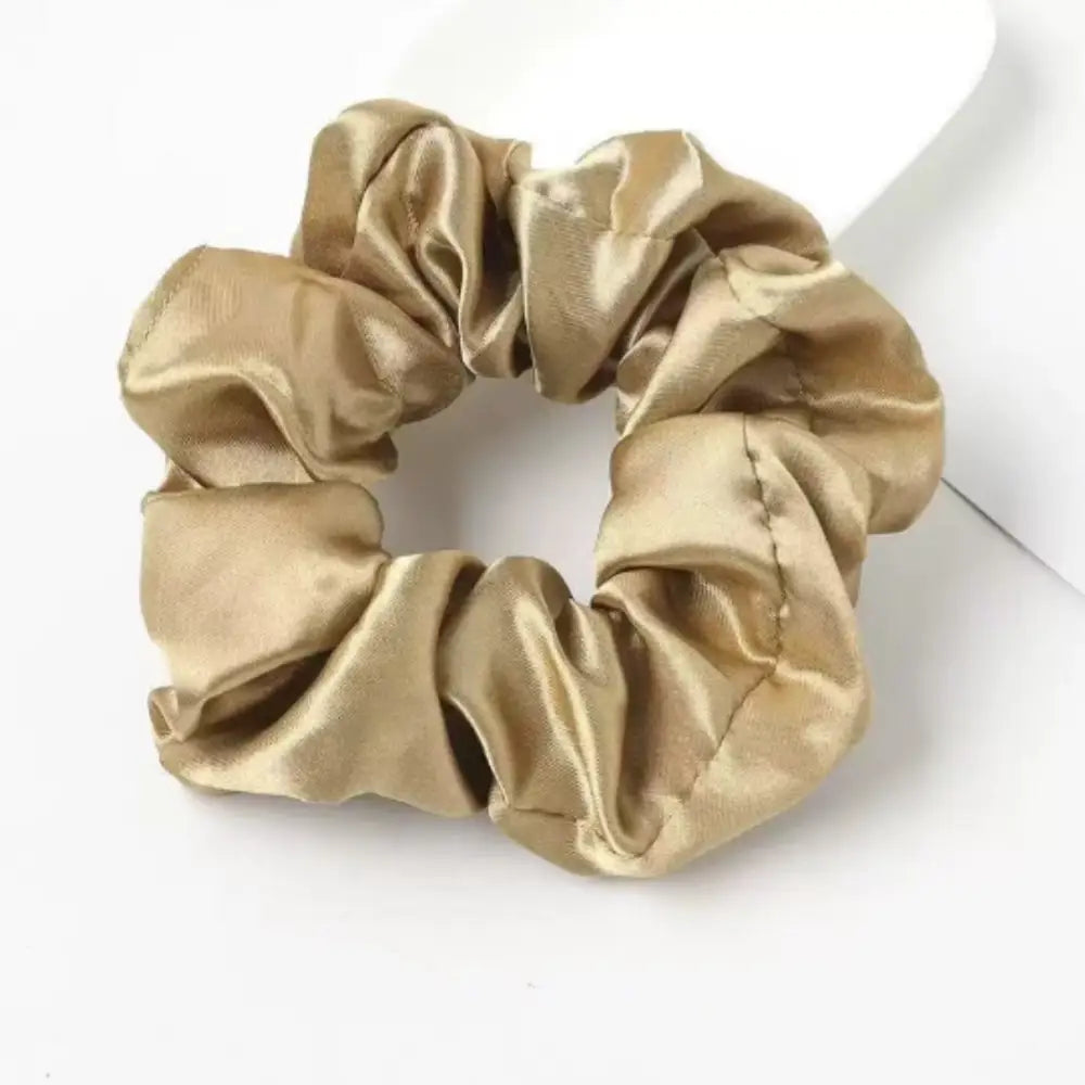 Elastique en satin - Champagne