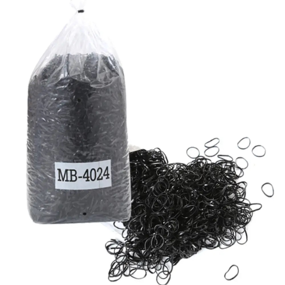 Elastique noir cheveux