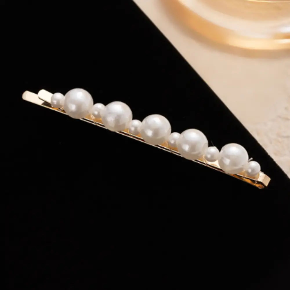 Epingle à cheveux avec perle - Petite et grande perle
