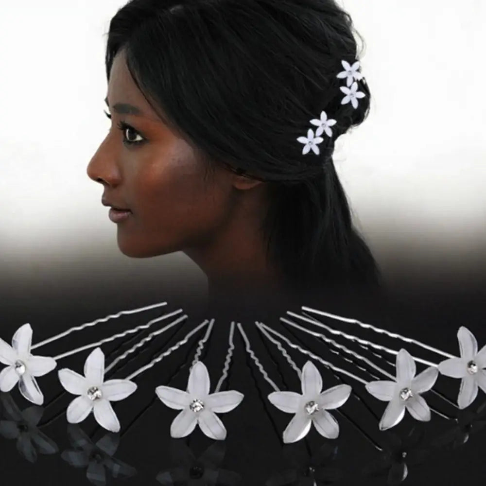 Epingle à cheveux fleur - 1.9 CM - 6 CM