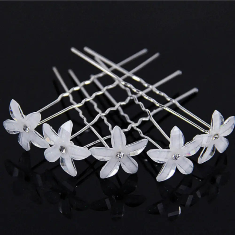 Epingle à cheveux fleur - 1.9 CM - 6 CM