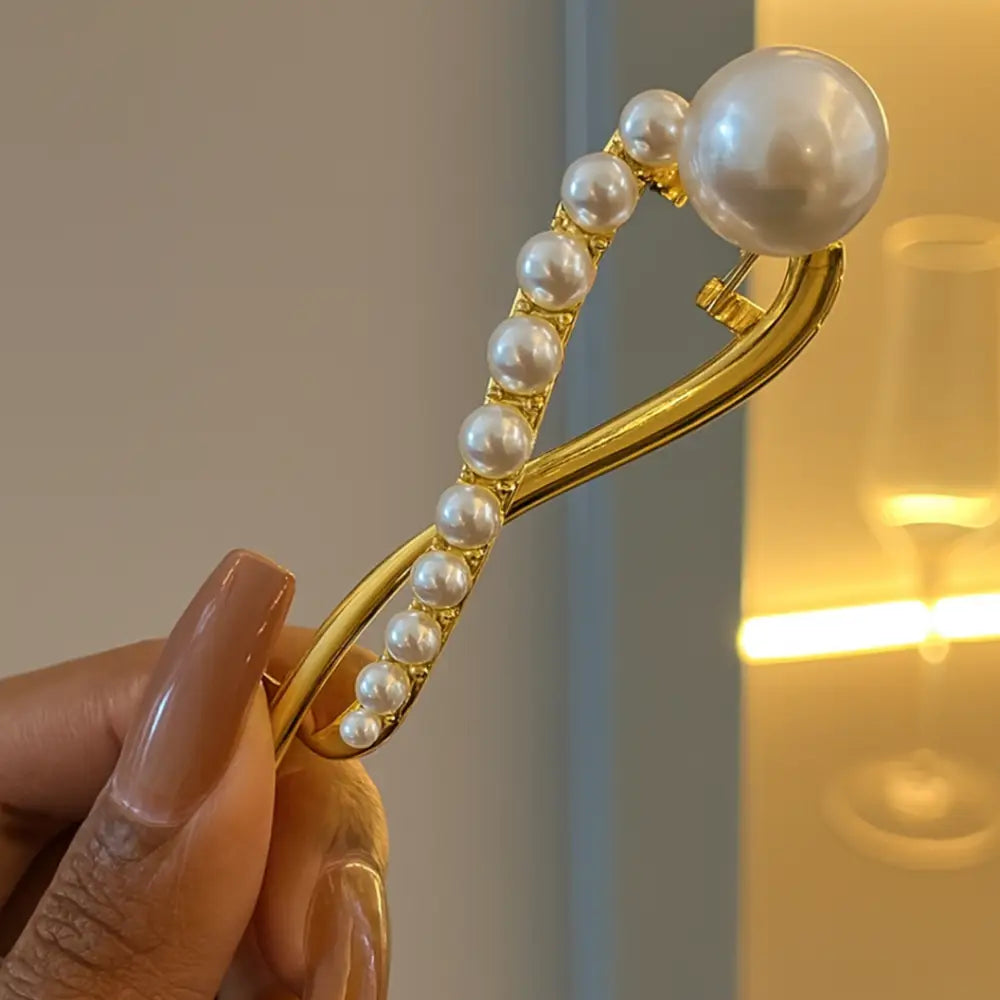 Epingle à cheveux perles - Petite et grosse perle