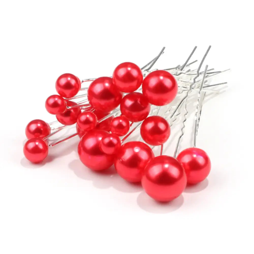 Epingle rouge - 1 cm - 6 cm