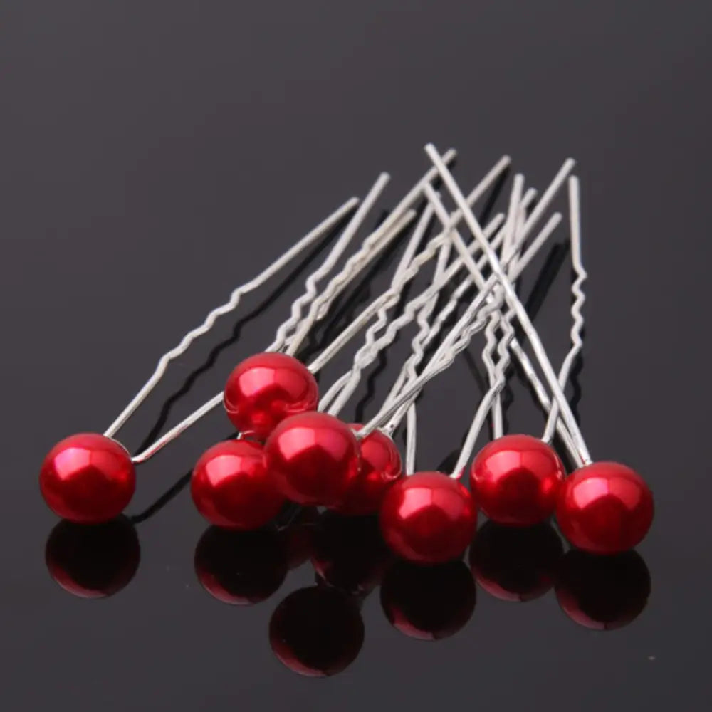 Epingle rouge - 1 cm - 6 cm