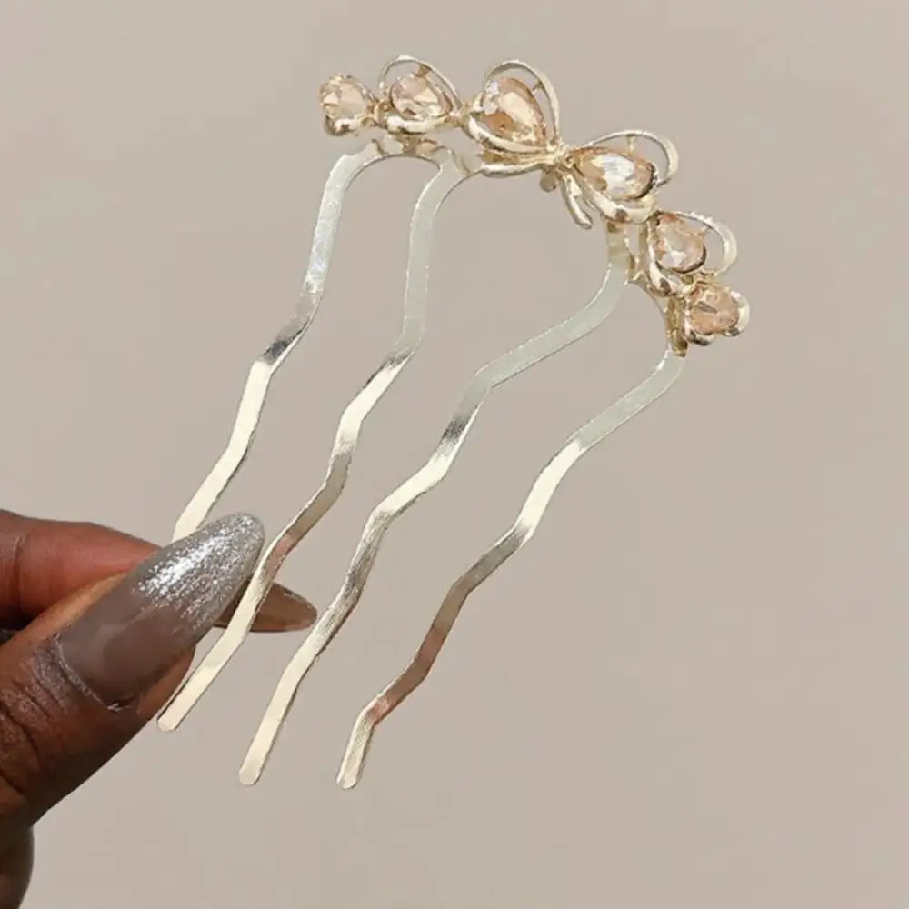 Epingles cheveux épais - Doré / Arc