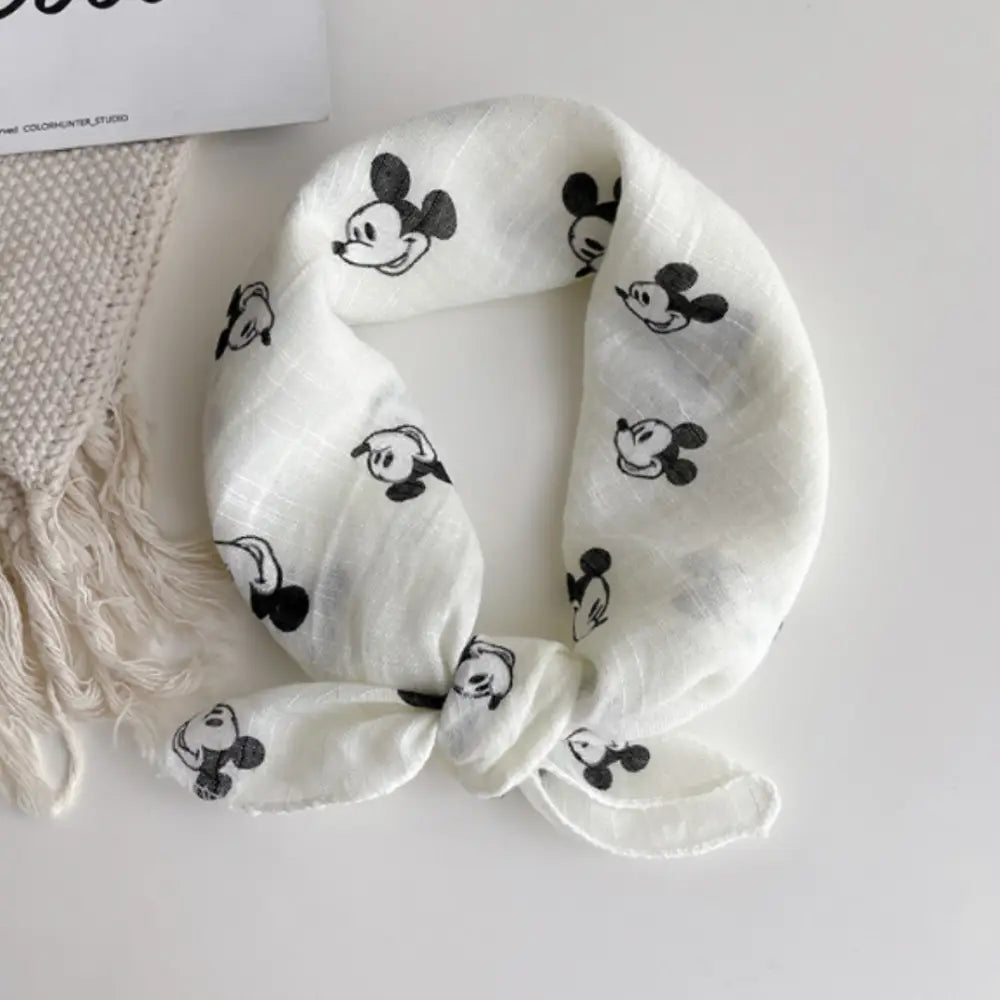 Foulard bébé garçon - Blanc / 45 - 45 cm