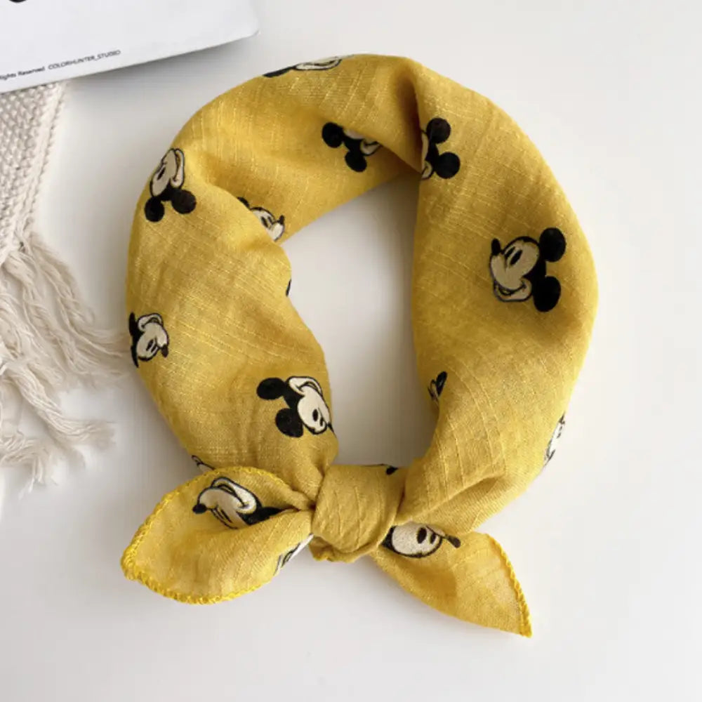 Foulard bébé garçon - Jaune / 45 - 45 cm