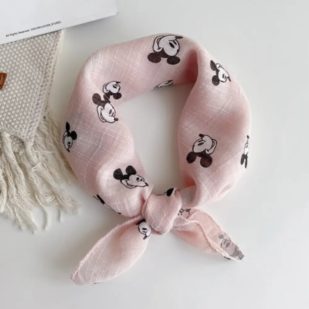 Foulard bébé garçon - Rose clair / 45 - 45 cm