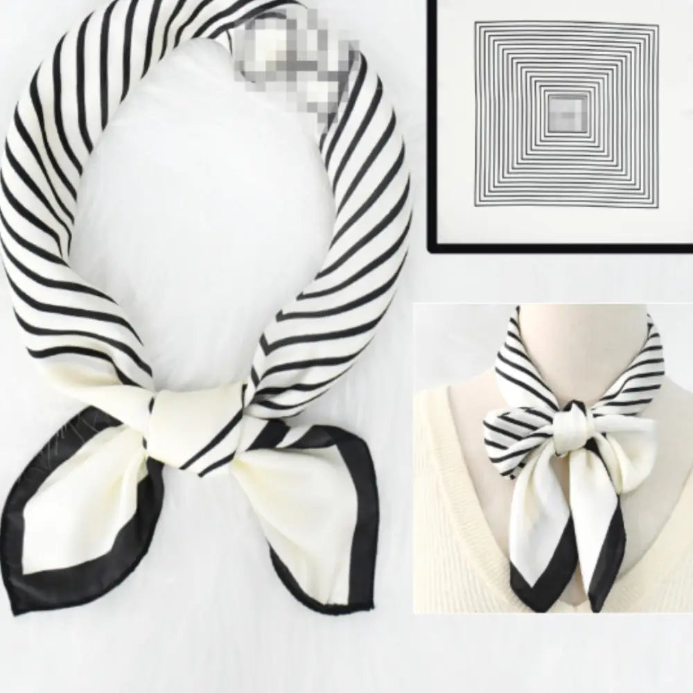 Foulard blanc