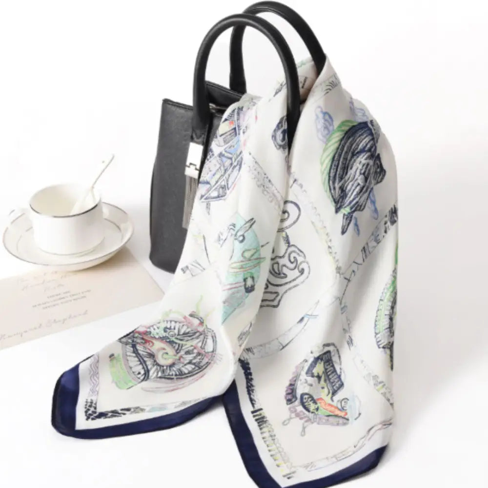 Foulard carre femme