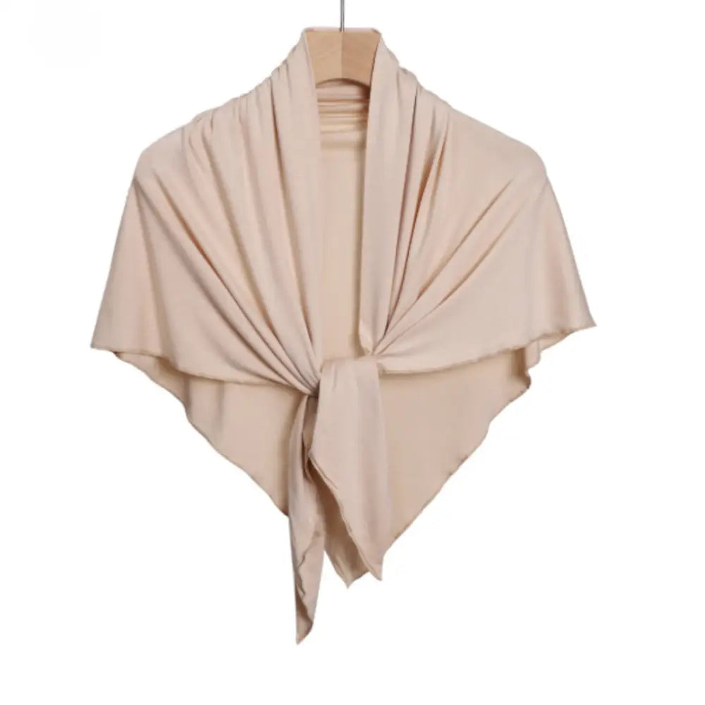 Foulard coton femme - Beige