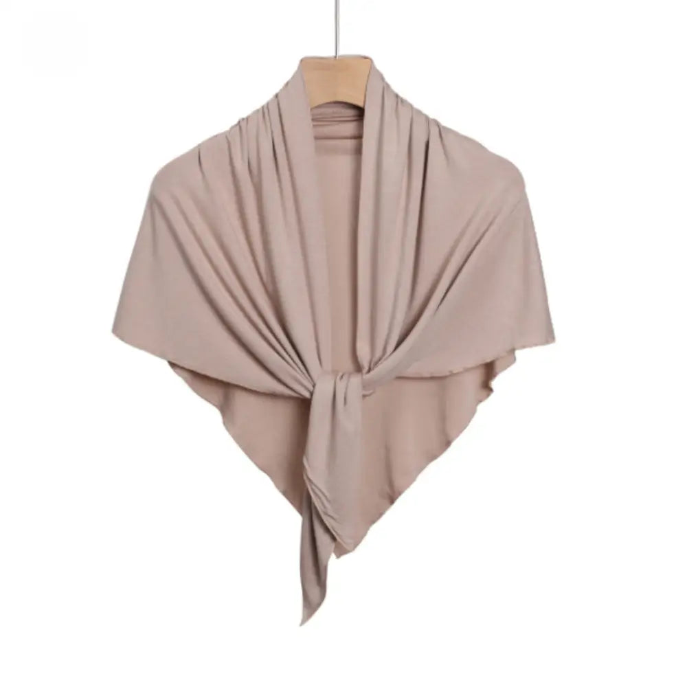 Foulard coton femme - Blanc ivoire