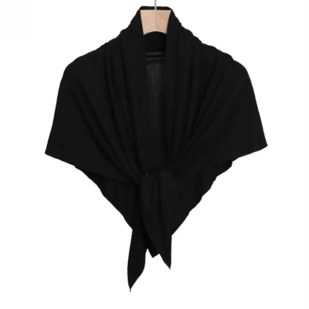 Foulard coton femme - Noir