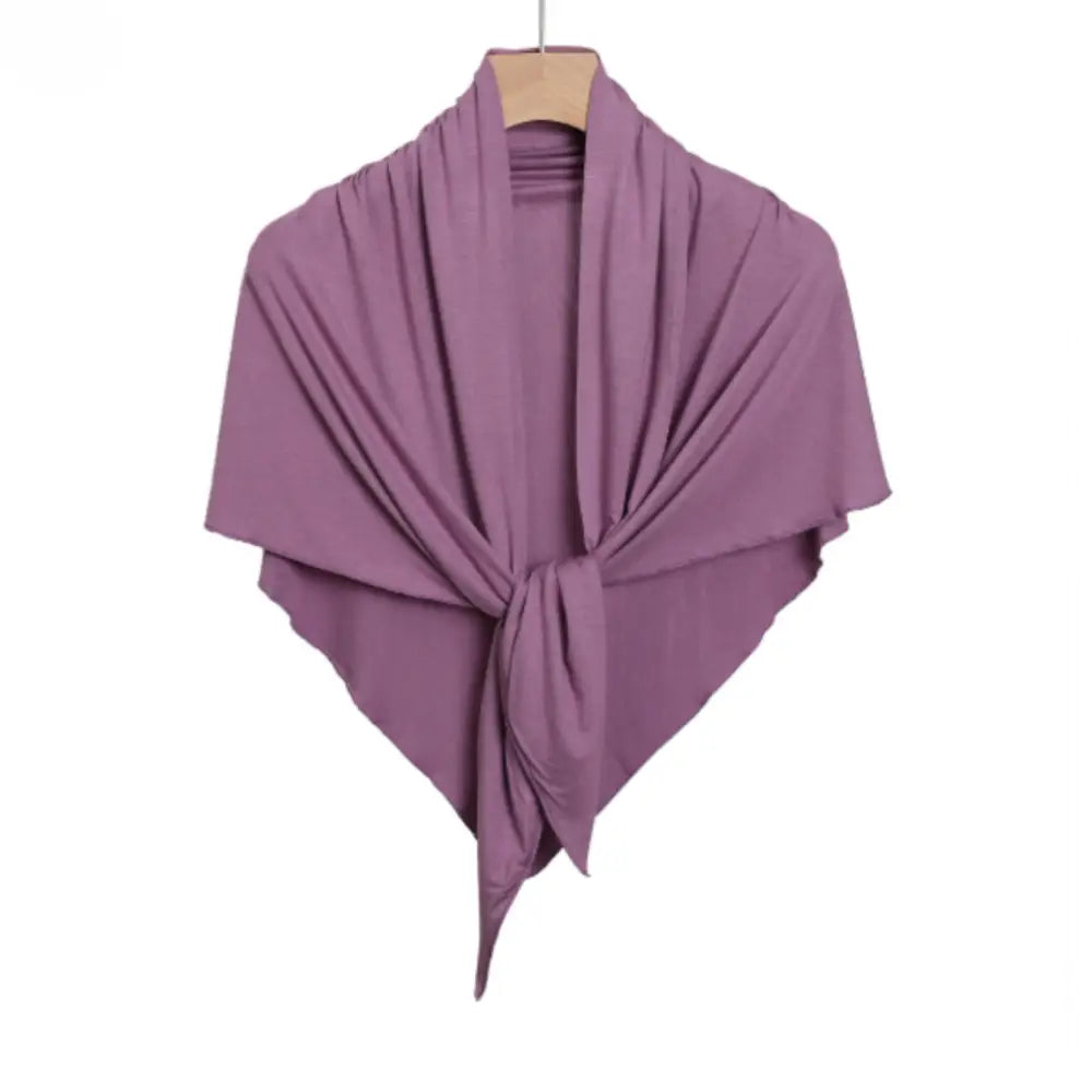 Foulard coton femme - Violet clair
