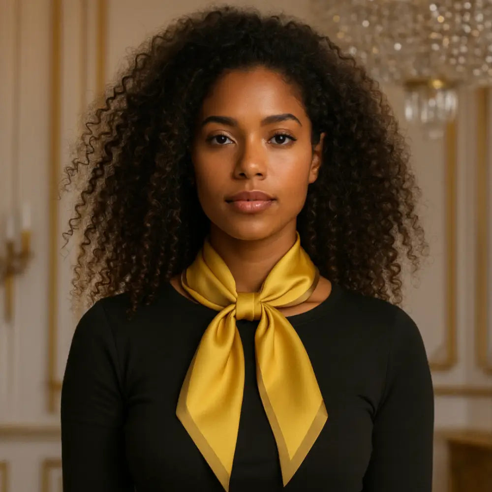 Foulard cravate femme