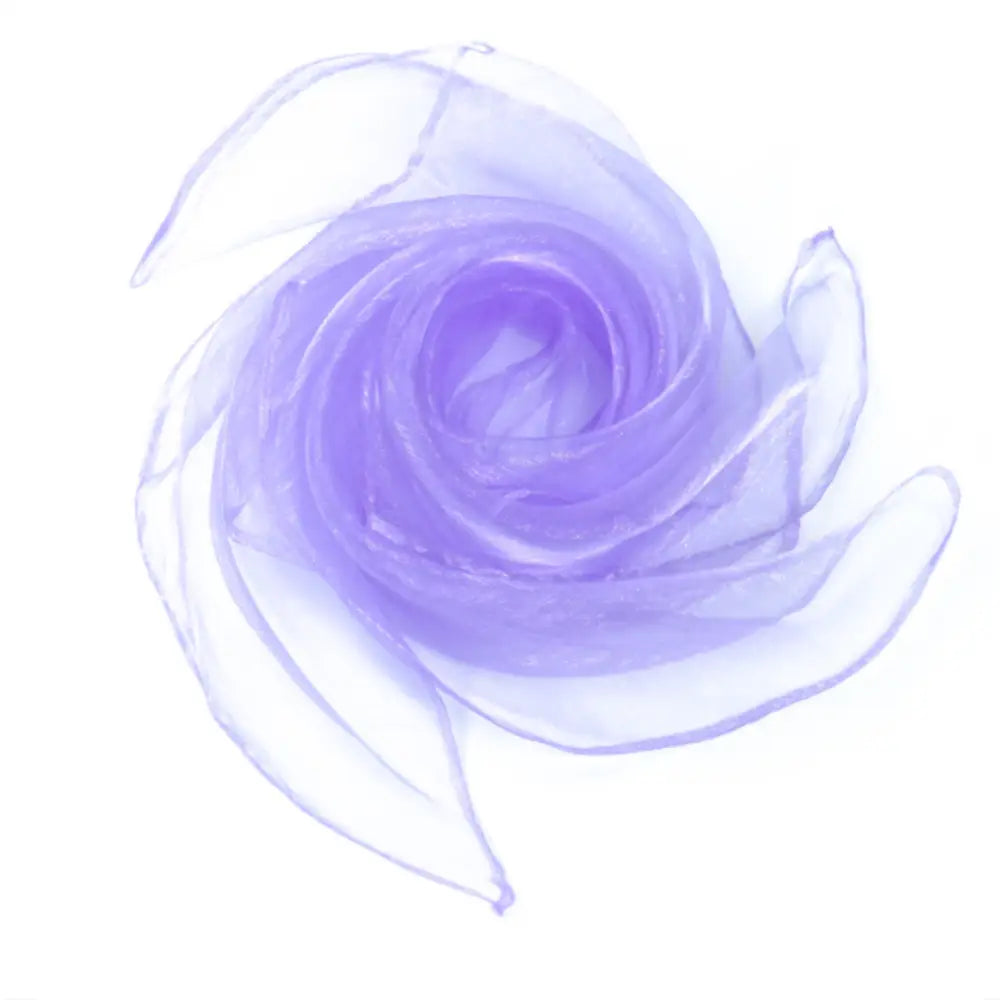 Foulard en mousseline - Violet clair / 60 * 60 cm