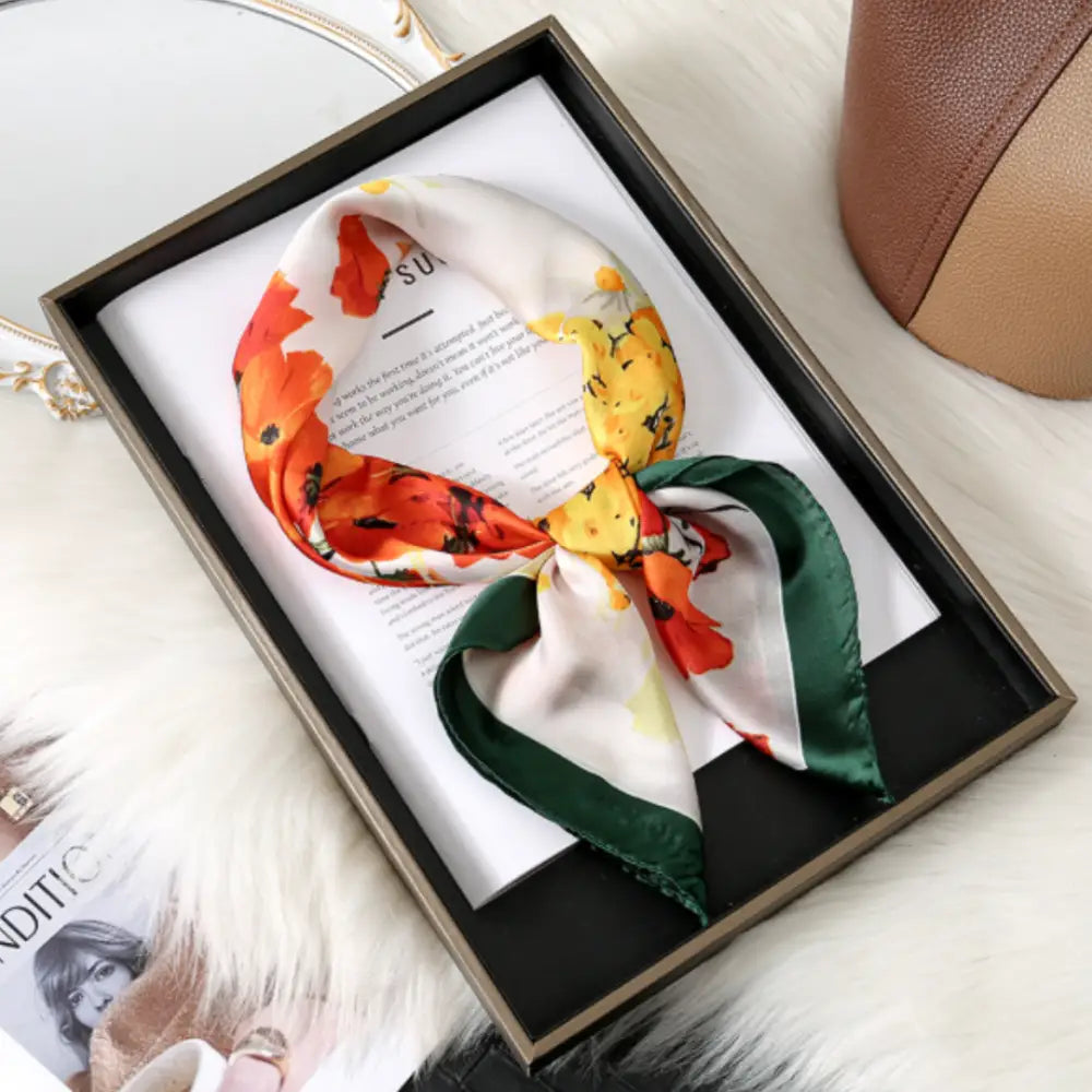 Foulard en soie haut de gamme