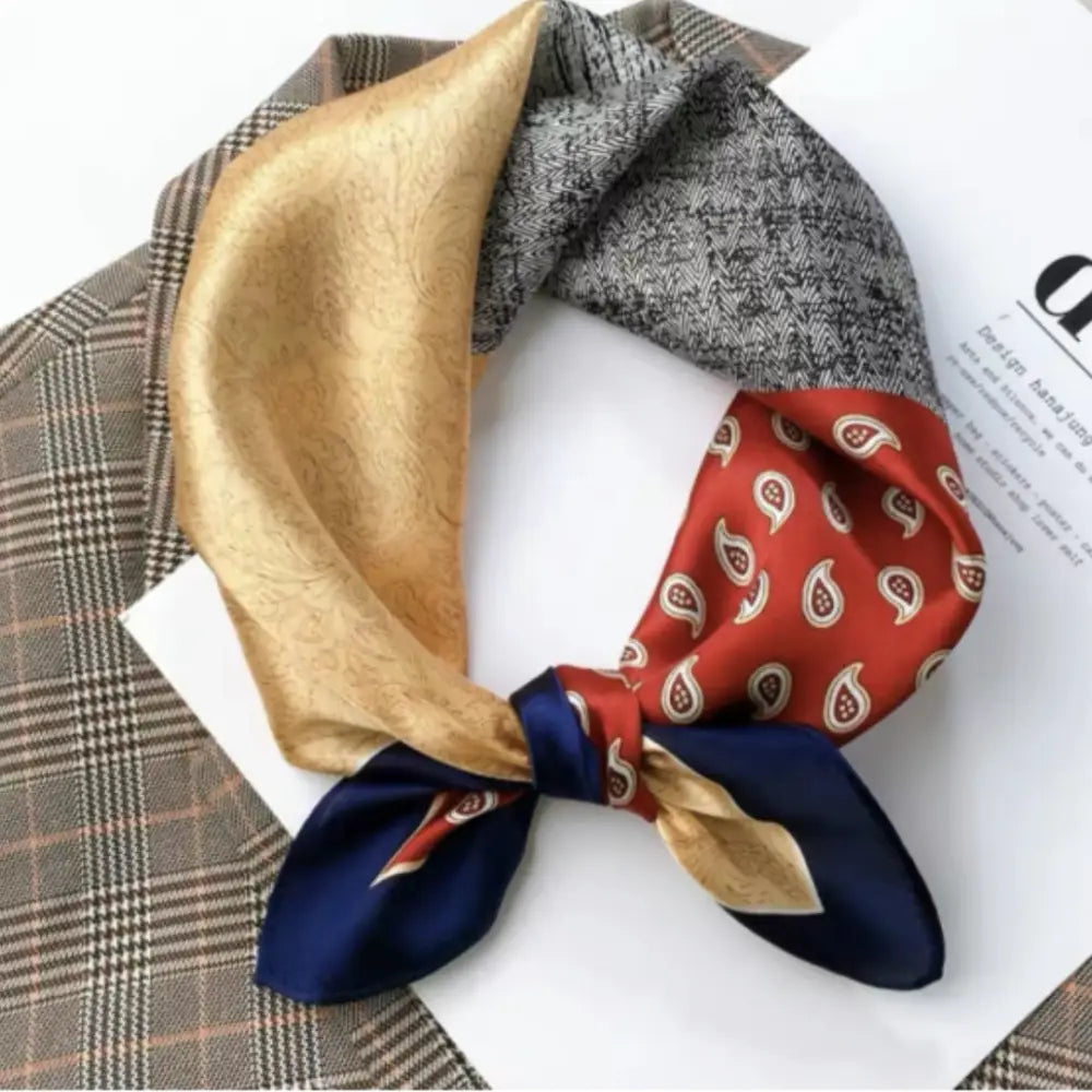 Foulard en soie pour homme