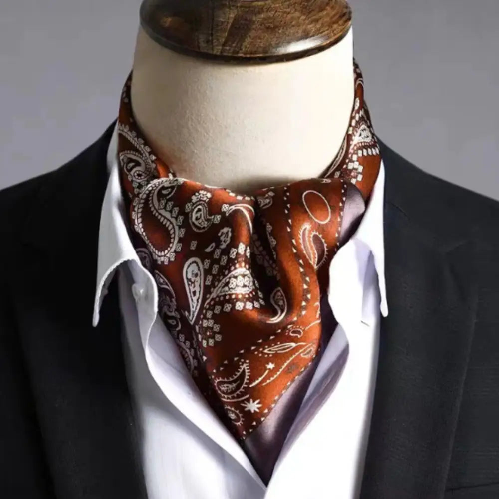 Foulard en soie pour homme