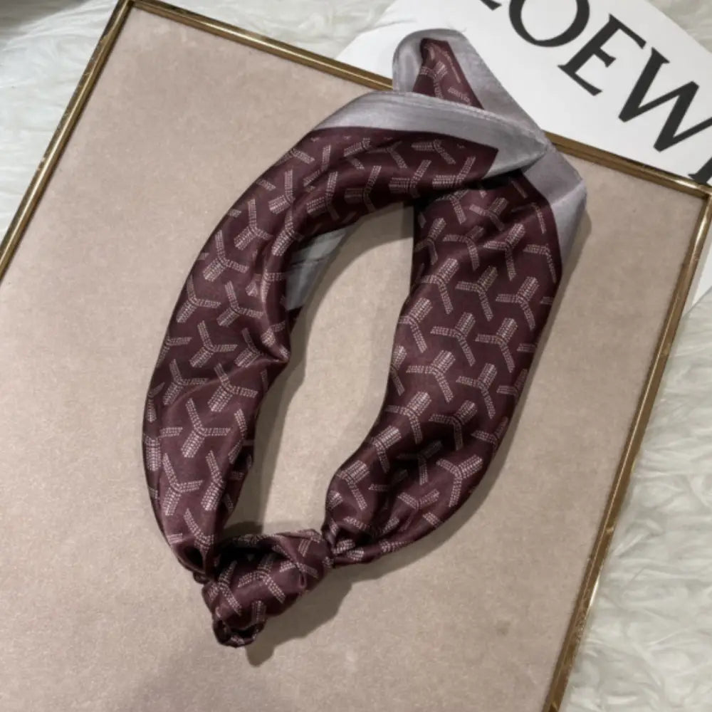 Foulard en soie pour homme