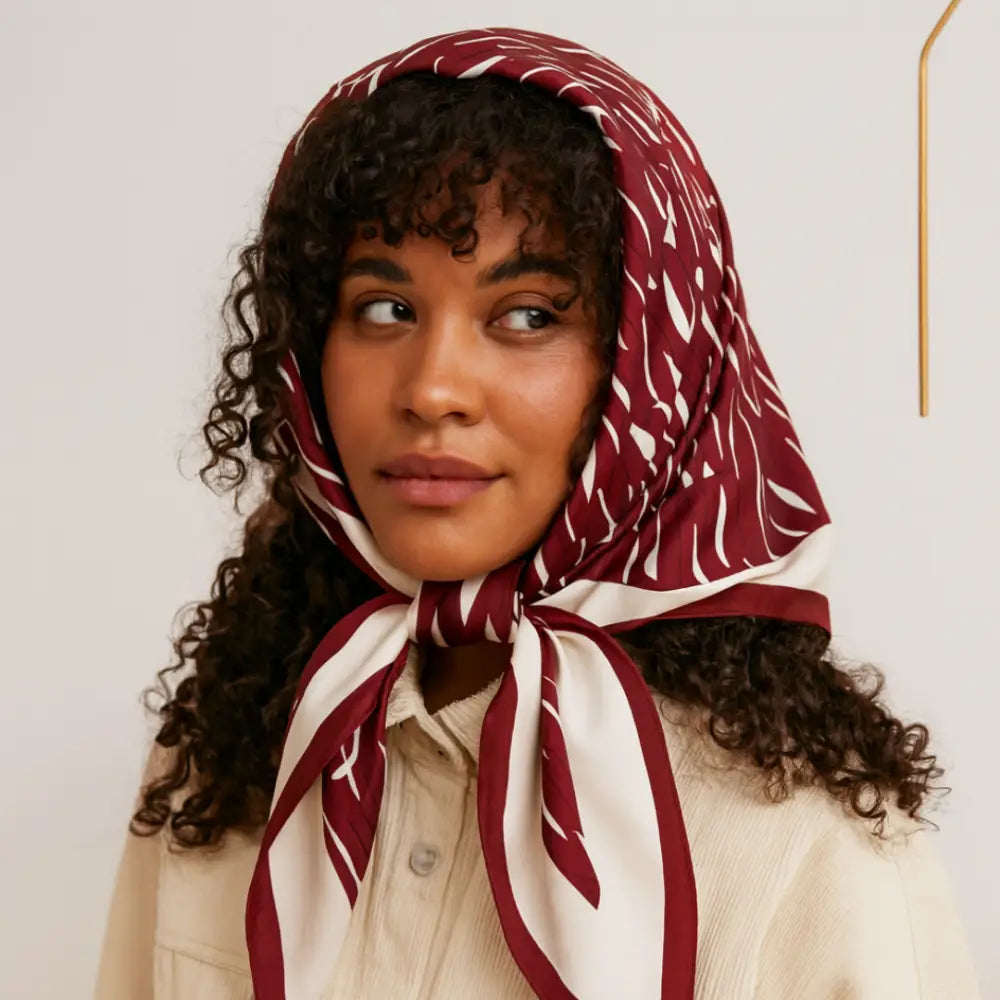 Foulard en triangle