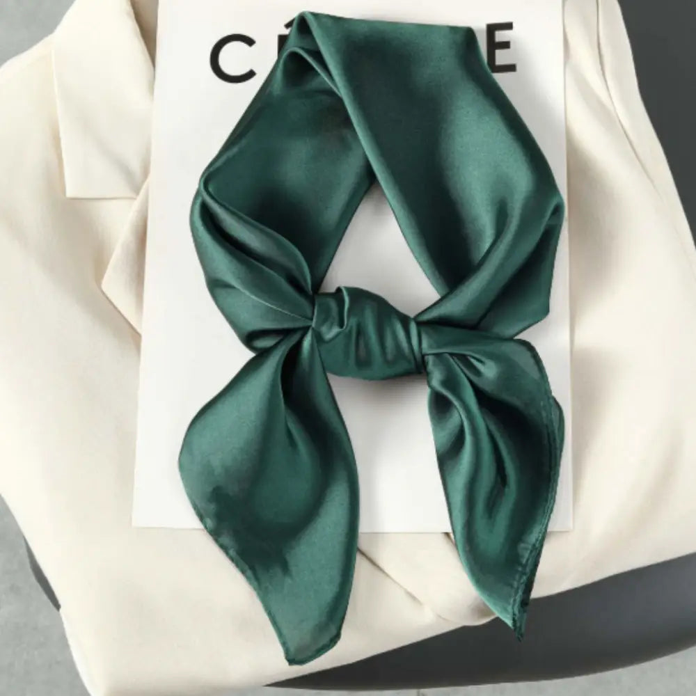 Foulard femme vert - Vert foncé / 70 * 70 cm