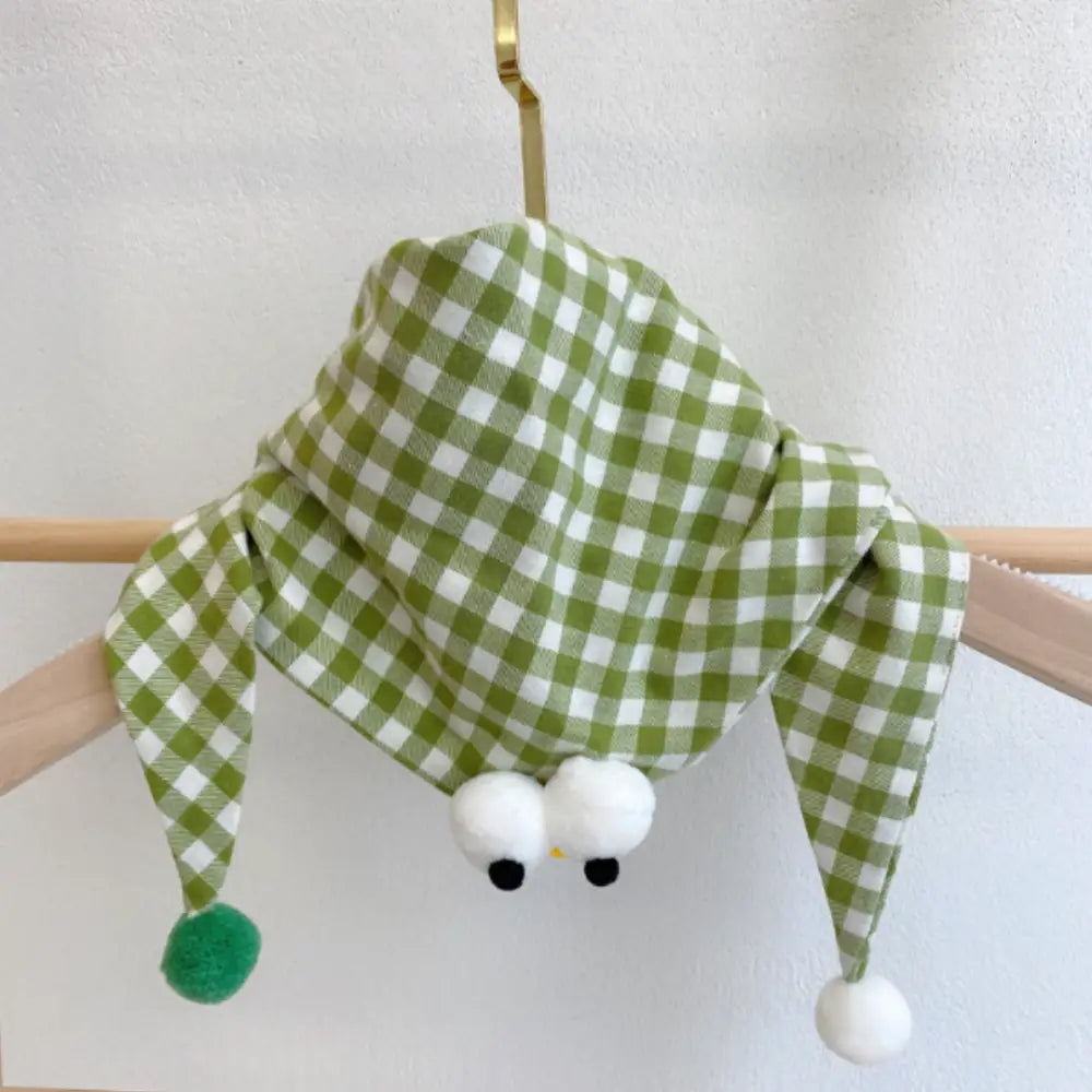 Foulard fille - Vert et blanc