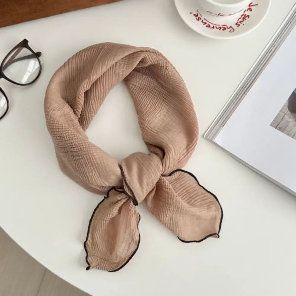 Foulard hiver femme - Kaki / 75 * 75 cm