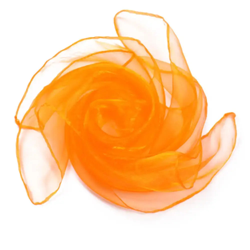 Foulard en mousseline - Orange / 60 * 60 cm