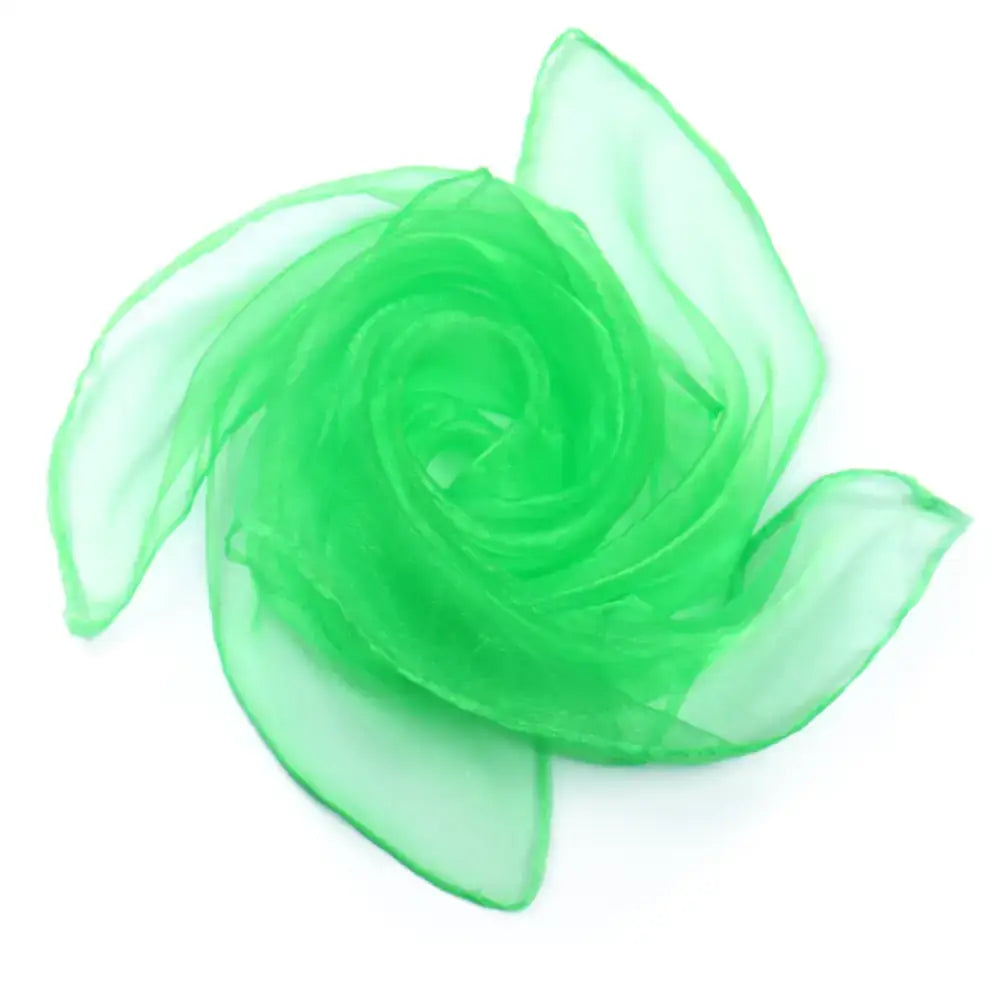 Foulard en mousseline - Vert / 60 * 60 cm