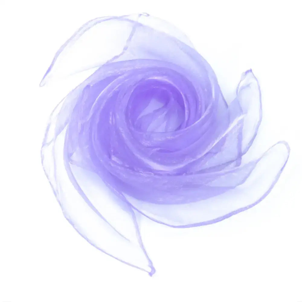 Foulard en mousseline - Violet clair / 60 * 60 cm