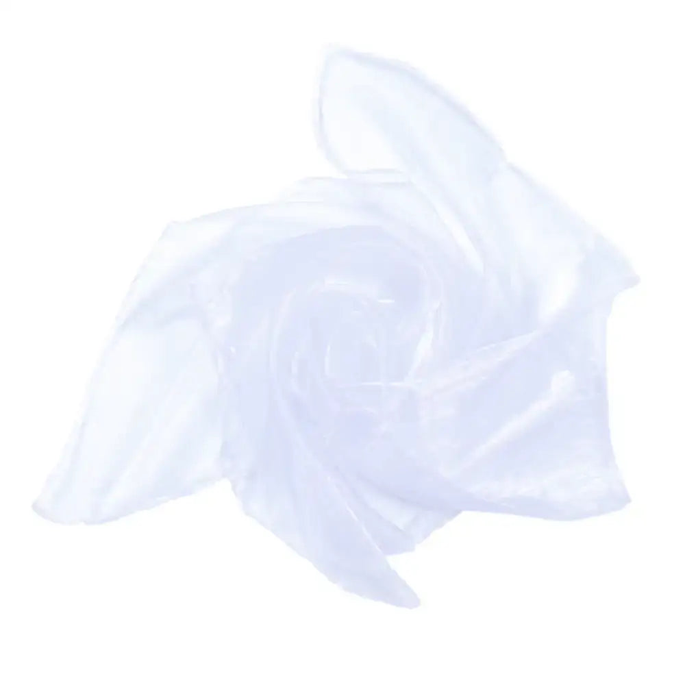 Foulard en mousseline - Blanc / 60 * 60 cm
