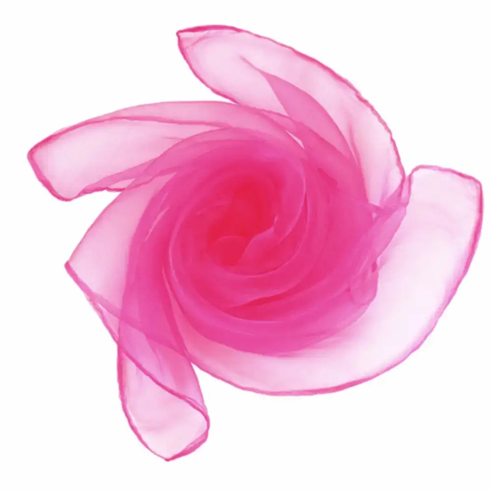 Foulard en mousseline - Magenta / 60 * 60 cm